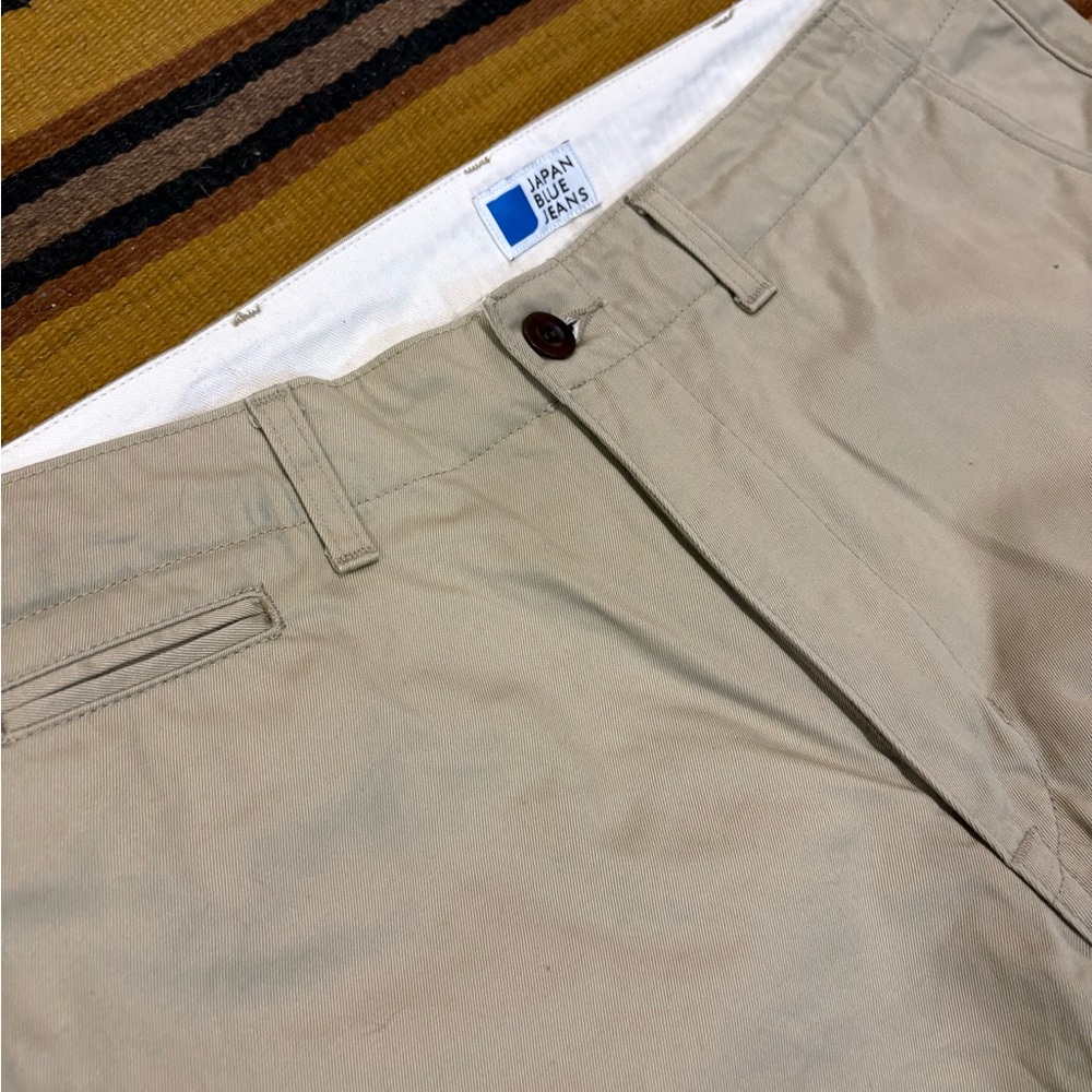 Japan Blue Tan Chinos